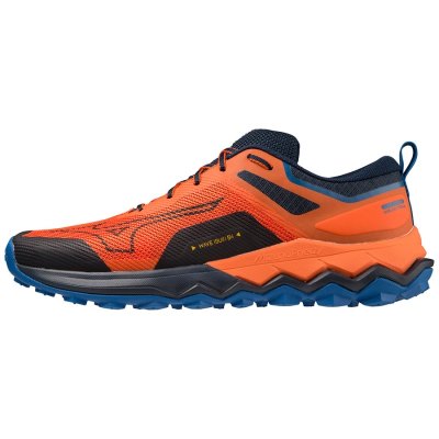 Zapatillas Para Correr Mizuno WAVE Ibuki 4 Hombre - Naranjas / Azules - Chile M365PKIHQC